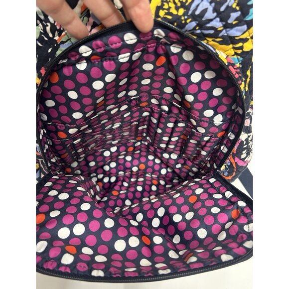 Vera Bradley Iconic Campus Large Backpack Butterfly Flutter Pattern-Retired EUC - Picture 6 of 9